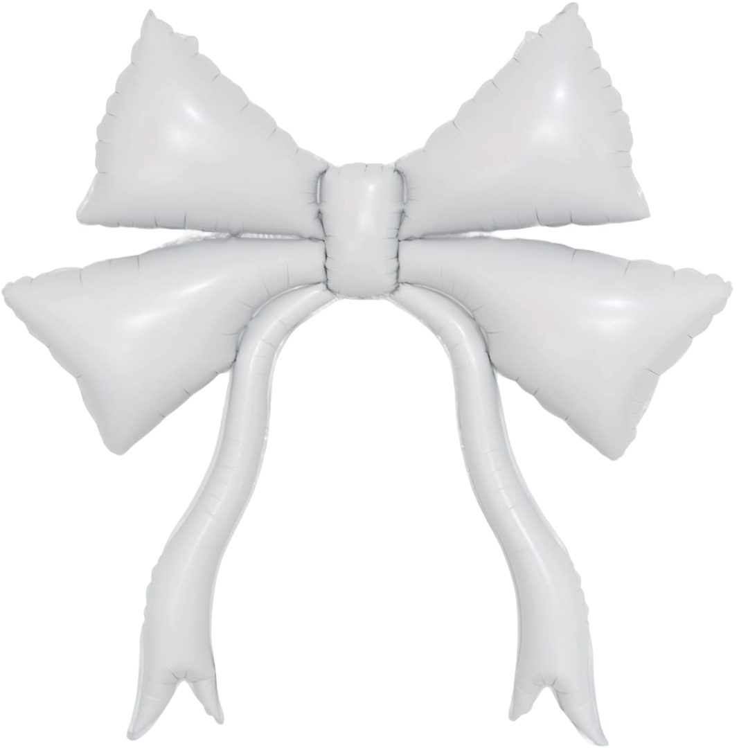 white bow