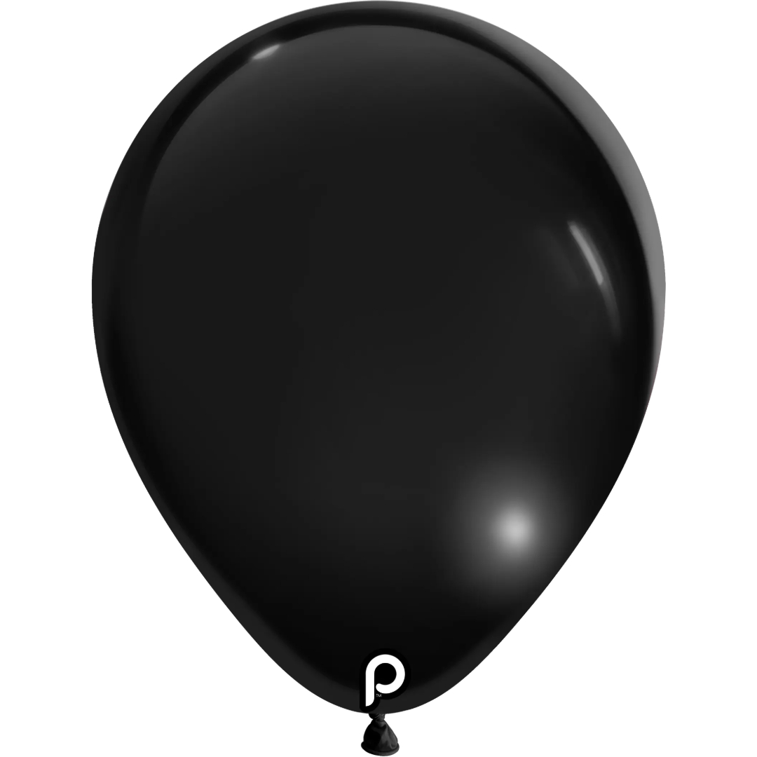 Prima Black Latex Balloons