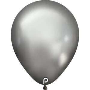 Glam Silver Latex Balloons