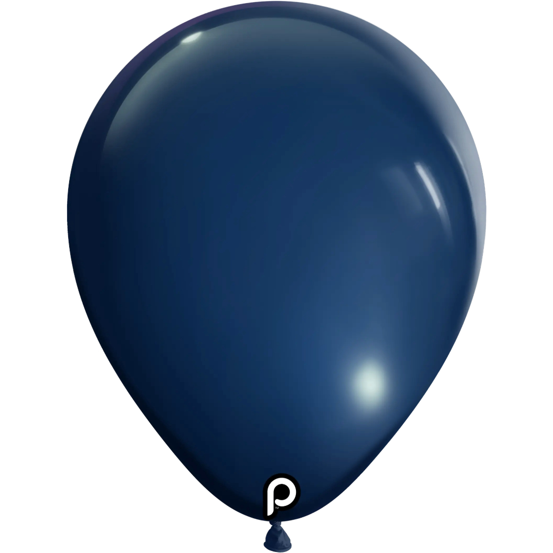 Prima Navy Blue Latex Balloons