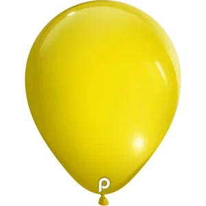 P:rima Yellow Latex Balloons