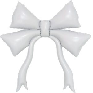white bow
