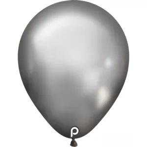 Glam Silver Latex Balloons