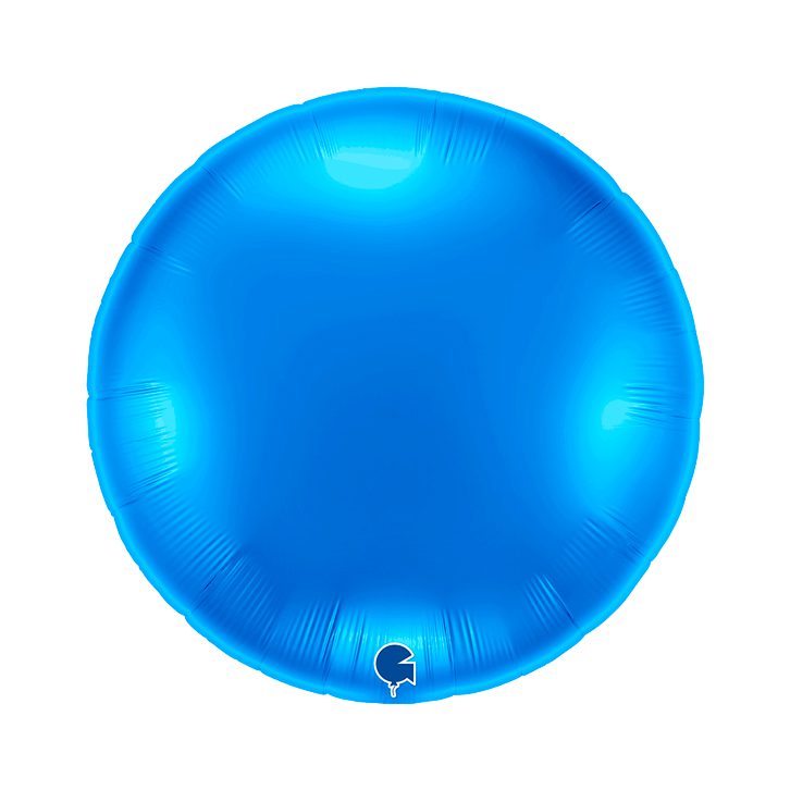 Buy Grabo 36 inch Blue Round Foil Balloon | Balloons4u