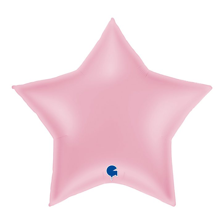 Buy Grabo 36 inch Pastel Pink Star Foil Balloon | Balloons4u