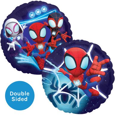 Anagram 18 inch Spidey & His Amazing Friends Round Foil Balloon