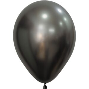 Sempertex Silk Midnight Grey Latex Balloons