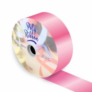 BUBBLEGUM PINK 50mm x 100yd Florist Ribbon