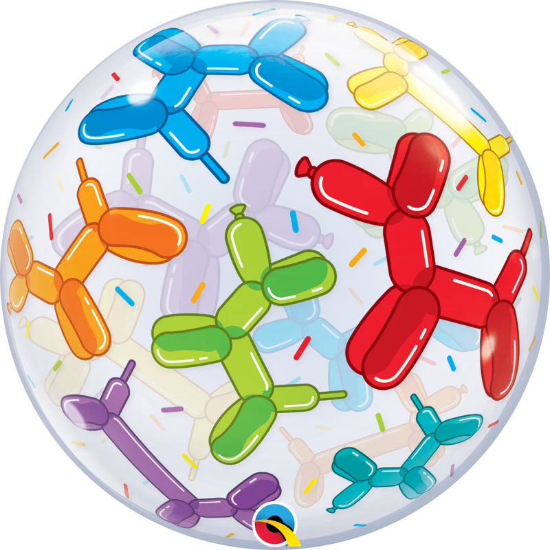 Qualatex 22 inch Balloon Dogs Deco Bubble