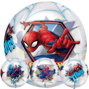 Anagram 16 inch Orbz Spiderman Clear Foil Balloon