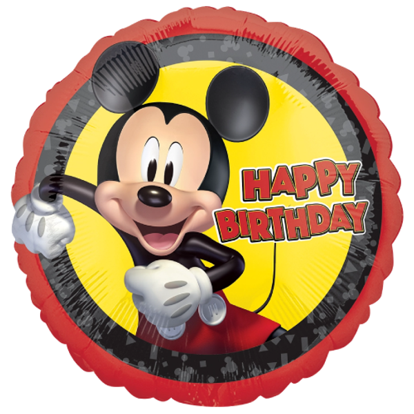 Anagram 18 inch Mickey Mouse Forever Happy Birthday Foil Balloon
