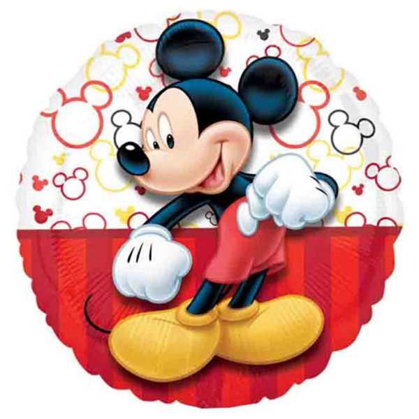 Anagram 18 inch Mickey Mouse Portrait Foil Balloon