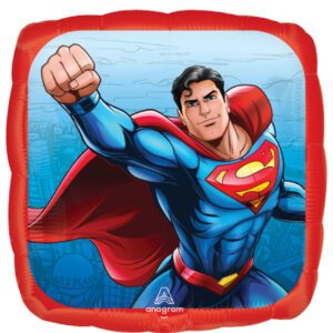 Anagram 18 inch Superman Square Foil Balloon