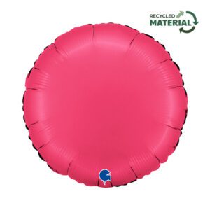 Grabo 18 inch Round Satin Lipstick Foil Balloon