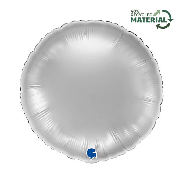 Buy Grabo 18 inch Silver Round Foil Balloon | Balloons4u