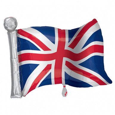 Anagram 27 inch Great Britain Flag Foil Balloon