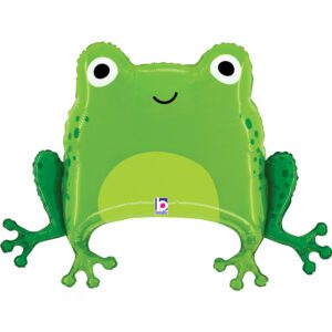 Grabo 28 Inch Green Frog Foil Balloon