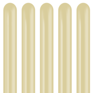 Kalisan Aura Antique Gold Nozzle Up 260 Modelling Latex Balloons (50pk)