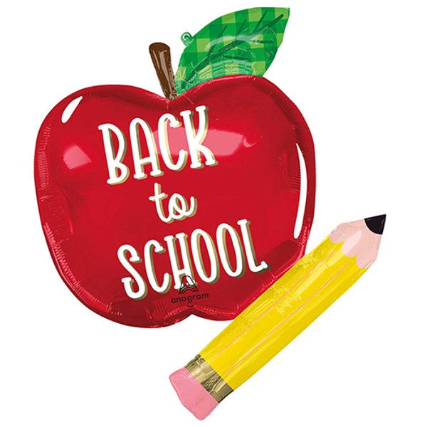 Anagram 28 inch Back To School Supershape Foil Balloon