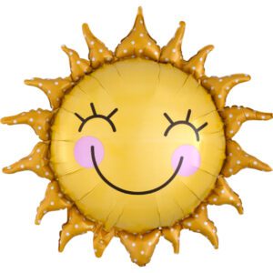 Anagram 29 inch Sunshine Sun Supershape Foil Balloon