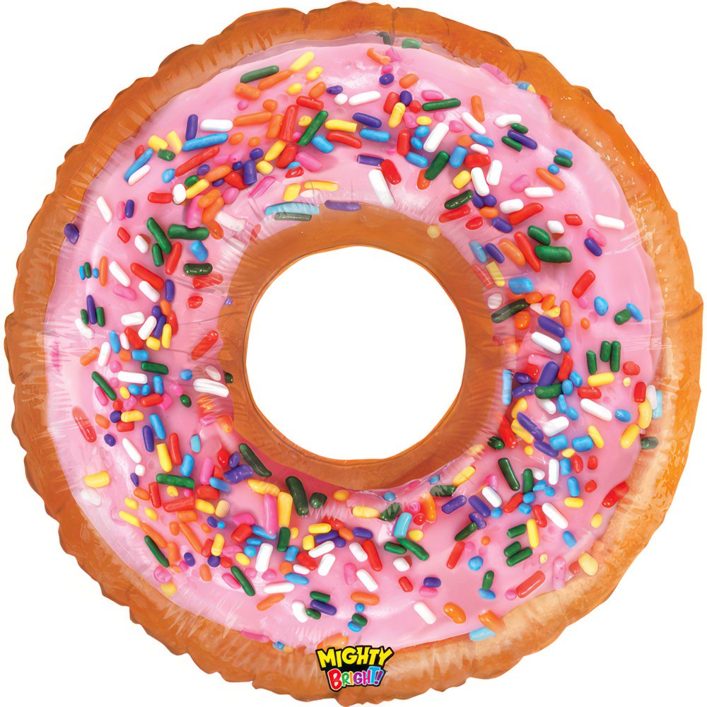 Grabo 30 inch Mighty Pic Donut Foil Balloon