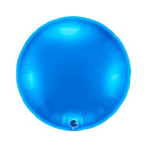 Grabo 36 inch Blue Round Foil Balloon