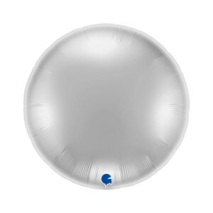 Grabo 36 inch Silver Round Foil Balloon