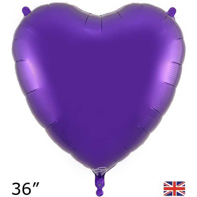 Oaktree 36 inch Purple Heart Foil Balloon