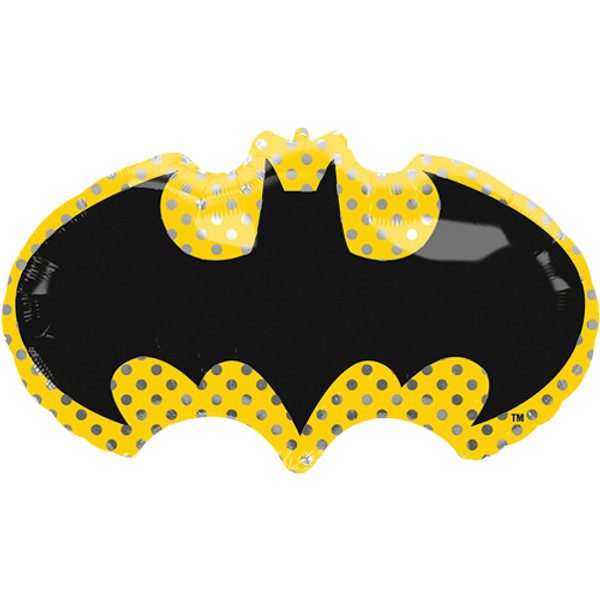 Anagram 30 inch Batman Logo SuperShape Foil Balloon