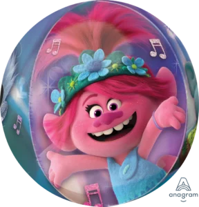 Anagram 16 inch Trolls World Tour Orbz Foil Balloon