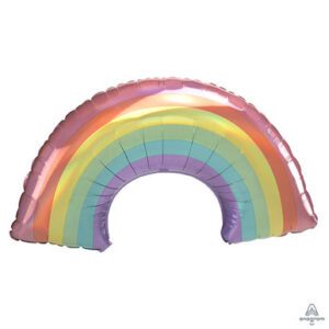 Anagram 34 inch Iridescent Rainbow Foil Balloon