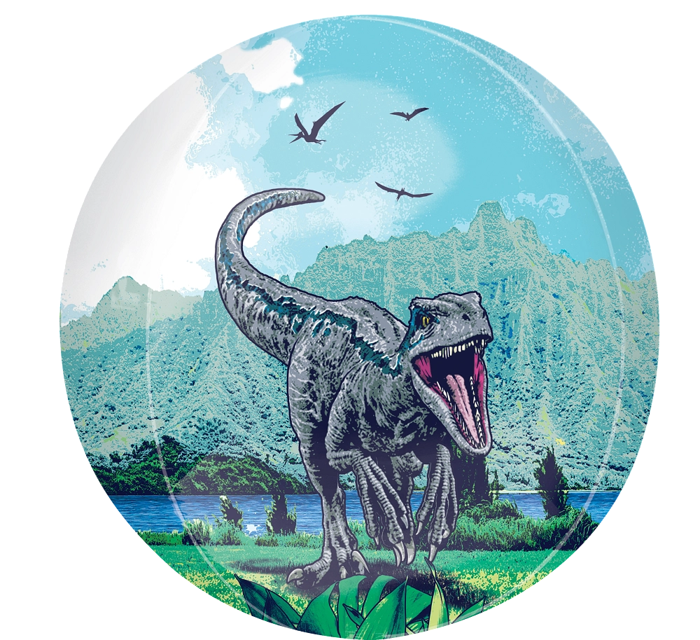 Anagram 16 inch Jurassic World Dominion Orbz Foil Balloon - Image 2