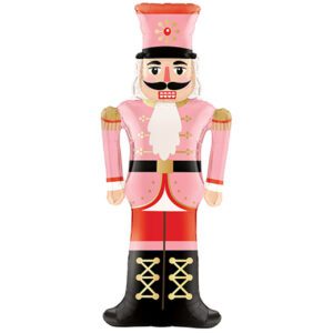 Prima 47 inch Pink Nutcracker Foil Balloon