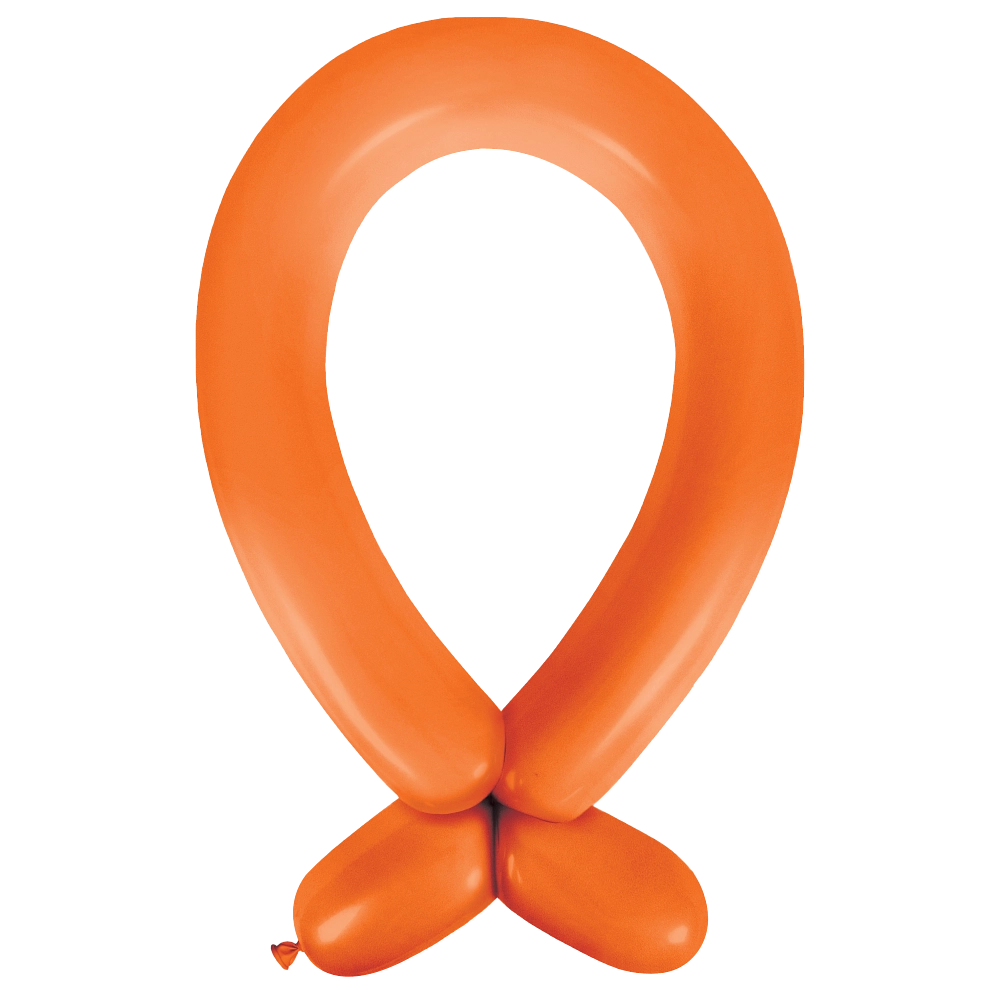 Anagram Fashion Orange Peel Nozzle Up 360 Latex Modelling Balloons