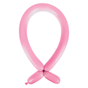 Anagram Standard Pink Nozzle Up 260 Latex Modelling Balloons