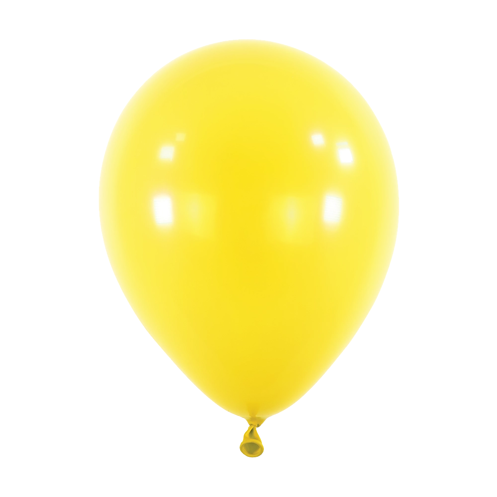 Anagram Standard Yellow Sunshine Latex Balloons