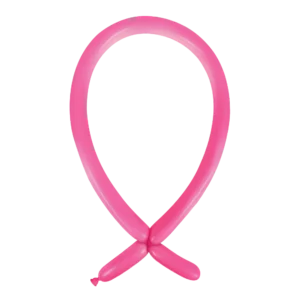 Anagram Fashion Hot Pink Nozzle Up 160 Latex Modelling Balloons