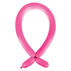 Anagram Fashion Hot Pink Nozzle Up 260 Latex Modelling Balloons