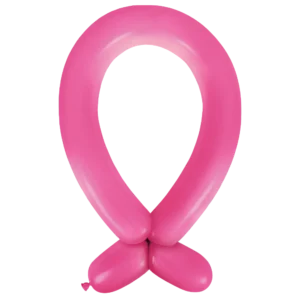 Anagram Fashion Hot Pink Nozzle Up 360 Latex Modelling Balloons