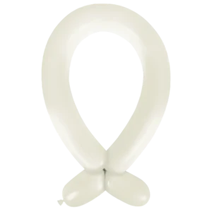 Anagram Standard Frosty White Nozzle Up 360 Latex Modelling Balloons