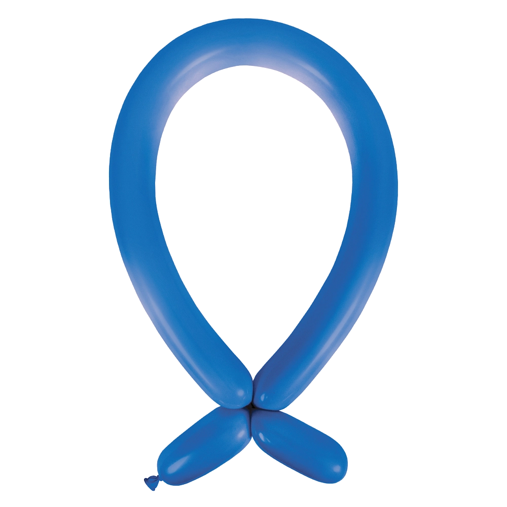 Anagram Fashion Ocean Blue Nozzle Up 260 Latex Modelling Balloons