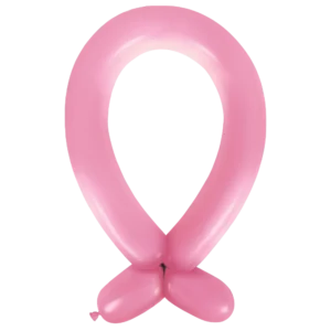 Anagram Standard Pink Nozzle Up 360 Latex Modelling Balloons