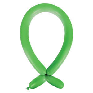 Anagram Standard Festive Green Nozzle Up 260 Latex Modelling Balloons
