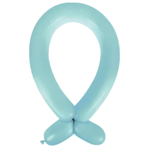 Anagram Fashion Caribbean Blue Nozzle Up 360 Latex Modelling Balloons