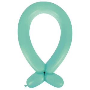 Anagram Fashion Robins Egg Blue Nozzle Up 360 Latex Modelling Balloons