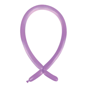 Anagram Standard Purple Nozzle Up 160 Latex Modelling Balloons
