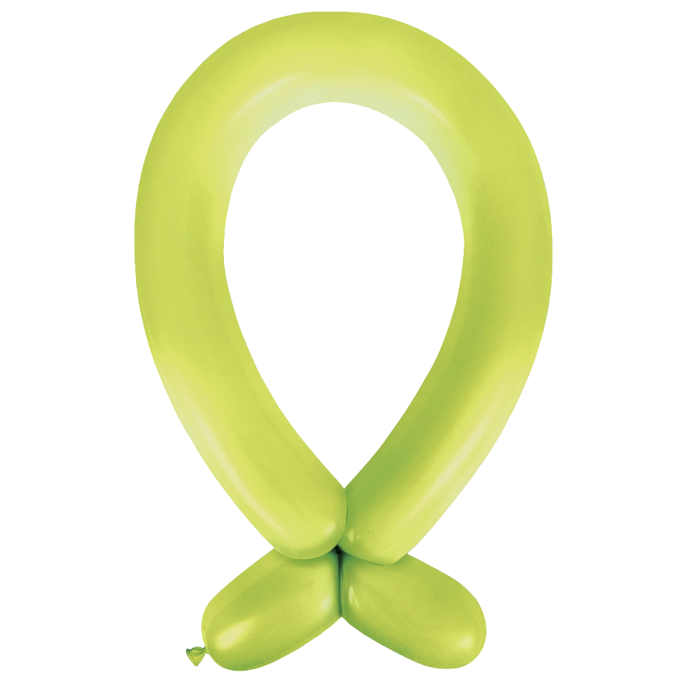 Anagram Fashion Kiwi Nozzle Up 360 Latex Modelling Balloons