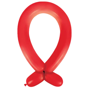 Anagram Standard Apple Red Nozzle Up 360 Latex Modelling Balloons