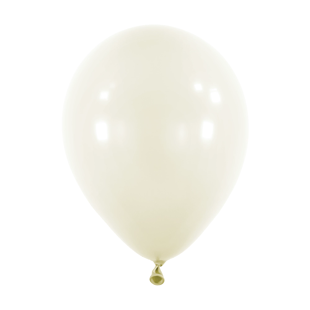 Anagram Standard Frosty White Latex Balloons
