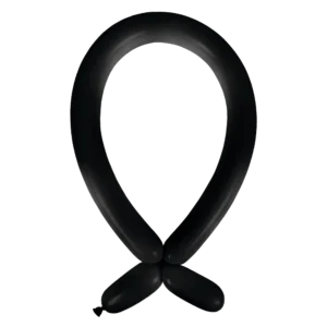 Anagram Fashion Jet Black Nozzle Up 260 Latex Modelling Balloons